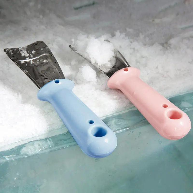 Edelstahl Gefrierschrank Schaber Enteiser Werkzeug Tragbar Kühlschrank Eis Reinigung Schaufel Haushalt Entfrostung Gadget Küche Zubehör