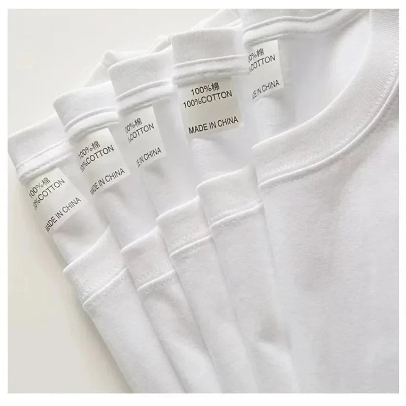 Women's T-Shirts Cartoon Cotton Pattern Print Tees Casual Street Femalewear Summer Plus sized T-Shirt Fashion Lady Y2k Clothing