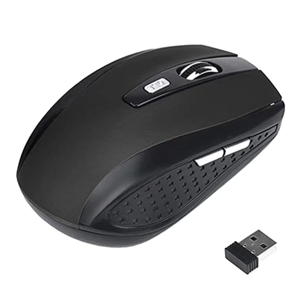 Slim Wireless Mouse 2.4GHz Optical Mice 1600DPI USB Receiver Gamer Office Thin Mouse Ergonomic Design Mice For PC Laptop Desktop