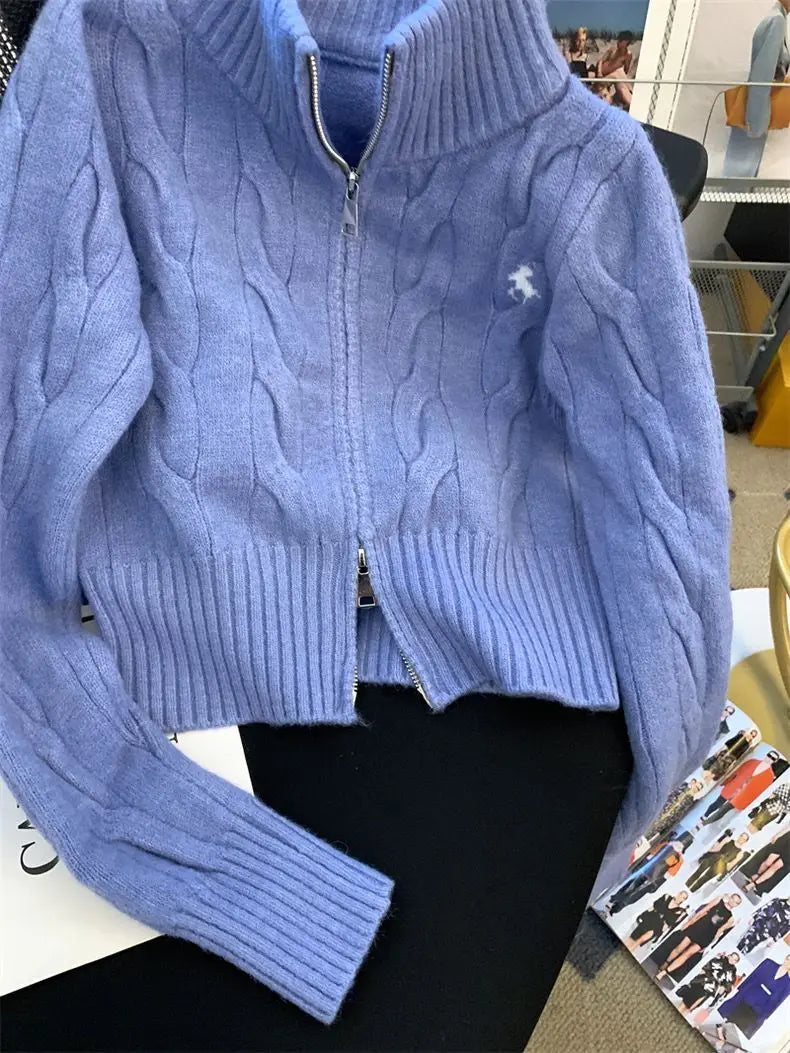 Cardigan coreean elegant SITMCFCN - Mărimea S, Material Poliester