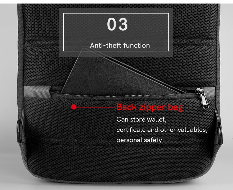 Laptop-Tasche 2025 - 13.3-14 Zoll Crossbody Messenger Rucksack Schule Studium