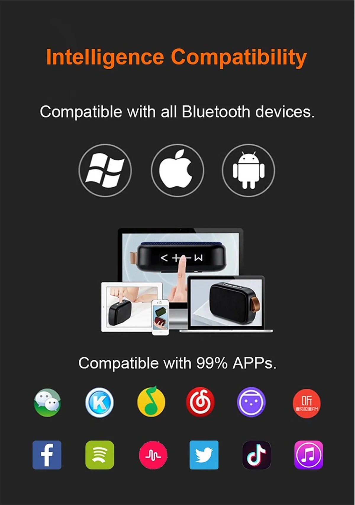 Mini Oxford Bluetooth 5.0 Lautsprecher