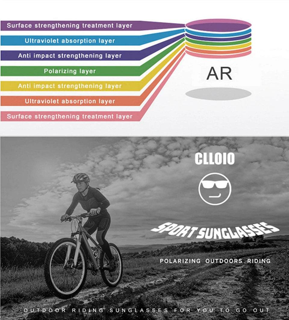 CLLOIO Aluminum Photochromic Sunglasses