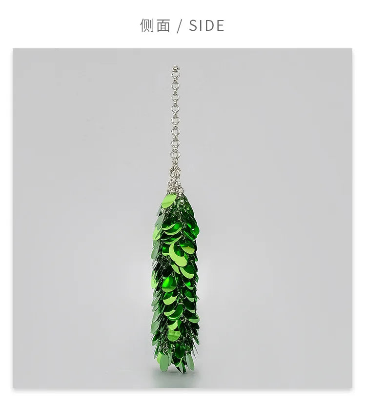 Fashion Sequins Crossbody Bag for Women Designer Metallic Women Handbags Shinny Party Shoulder Bags Luxury Evening Clucth Purses