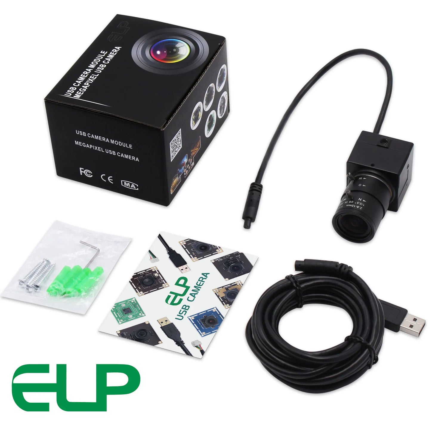 Cameră web ELP ELP-USB4KCAM30H 4K60FPS - USB3.0 HDMI 1/2.8"