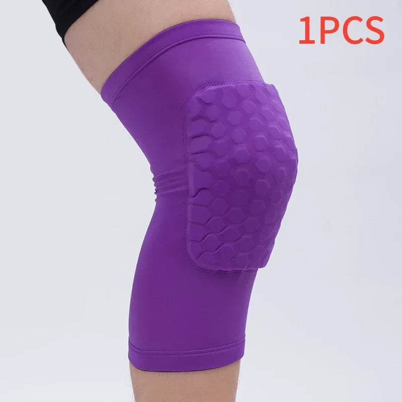 Knieschützer 2025: 1PC Honeycomb Knee Pads Basketball Sport Kneepad - Volleyball Knee Protector Brace Support Football Compression Leg Sleeves Collection