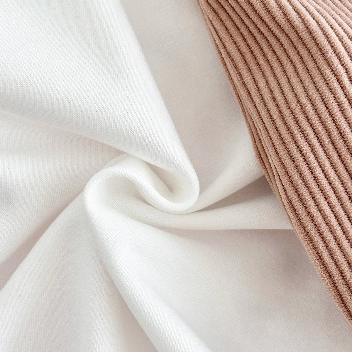 Pulover Lxdedxm din catifea reiată, pantaloni, mărimea 1-3Y, bumbac, poliester