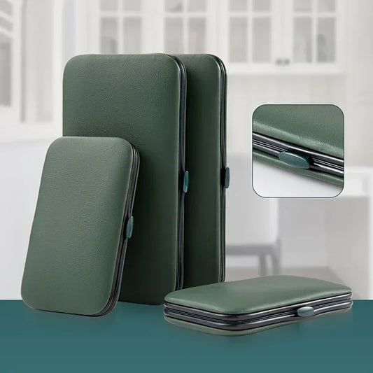 Professional 7/10/12/18 Piece Nail Care Kit Stainless Steel Manicure & Pedicure Set Nail Clipper Set with Travel Case - Golden Bridge Store