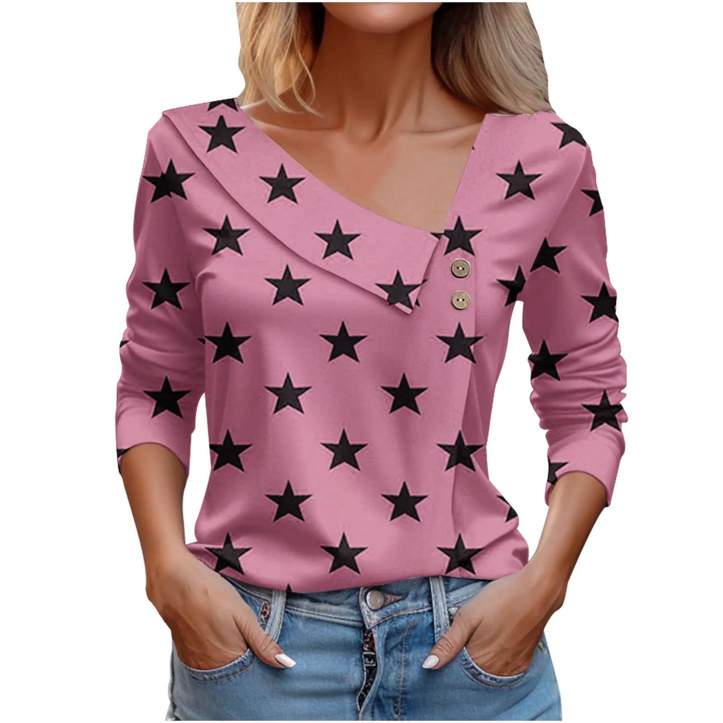 T Shirt For Women Fashion Long Sleeve Top White Floral Print Shirts And Blouses 3D Print Clothes For Women 2025 y2k