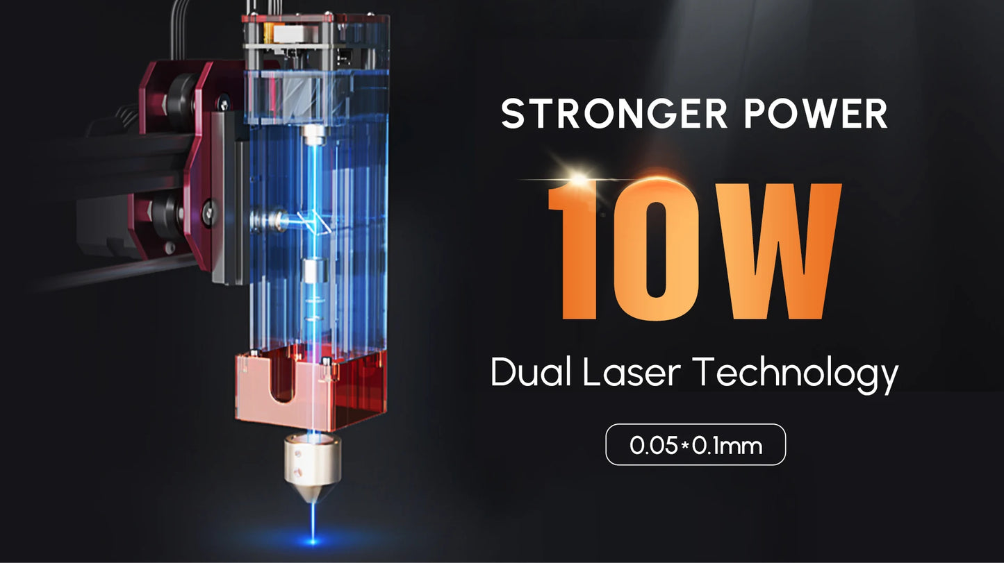 Laser-Gravur-Kit 2025: AlgoLaser DIY Rotary Roller 360° Rotation Engraving Cylindrical Objects Collection
