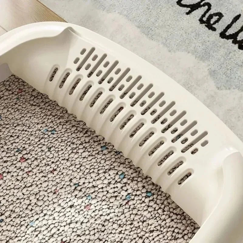 Bedpans001 Katzentoilette Spritzschutz - 30x40cm, Kunstst.