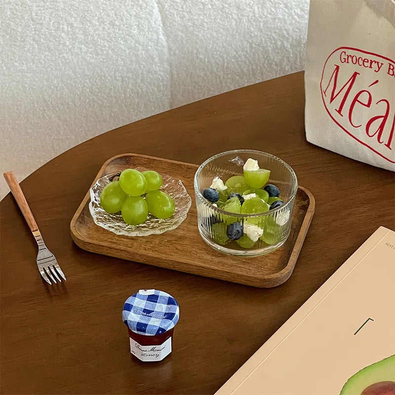 YWDL Mini Glasschalen Öko - Kapazität unter 1L 4 Stück