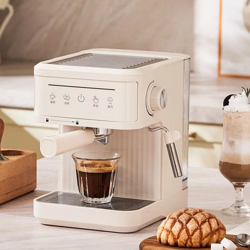 Elektrisch Italienisch Kaffeemaschine 20 Bar Professional Espresso Kaffee Maker Automatisch Semi Automatisch Espresso Cappuccino Heißes Wasser