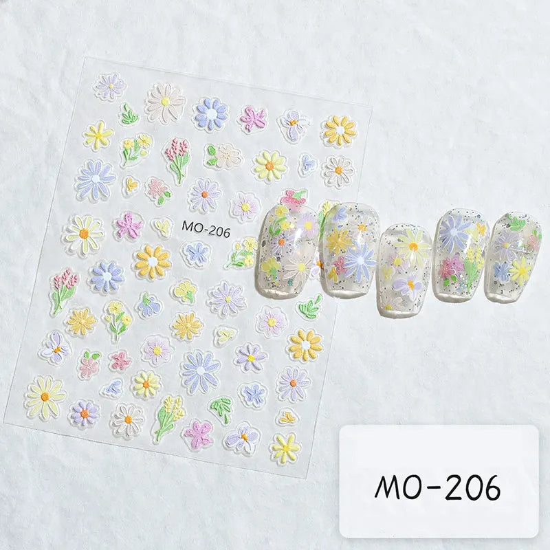 Hign-Concerned 3D Schmetterling Sticker - 1 St 7.2x9.2cm