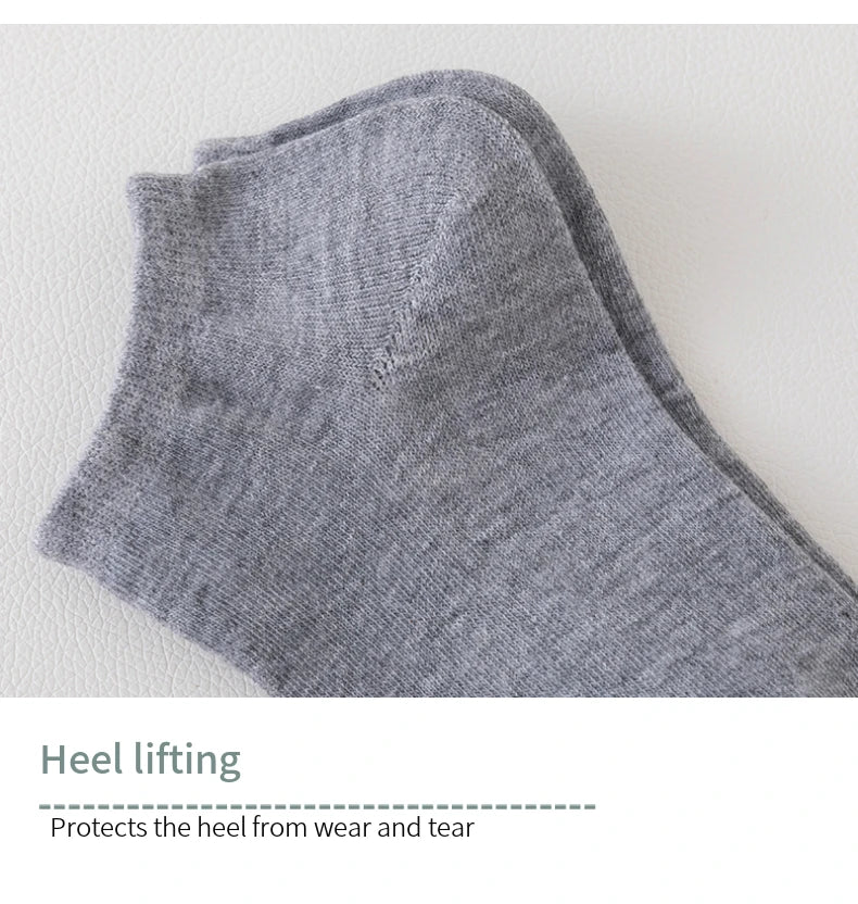 Șosete invizibile OtherCN 05-8, fără talpă - 8 perechi, din poliester