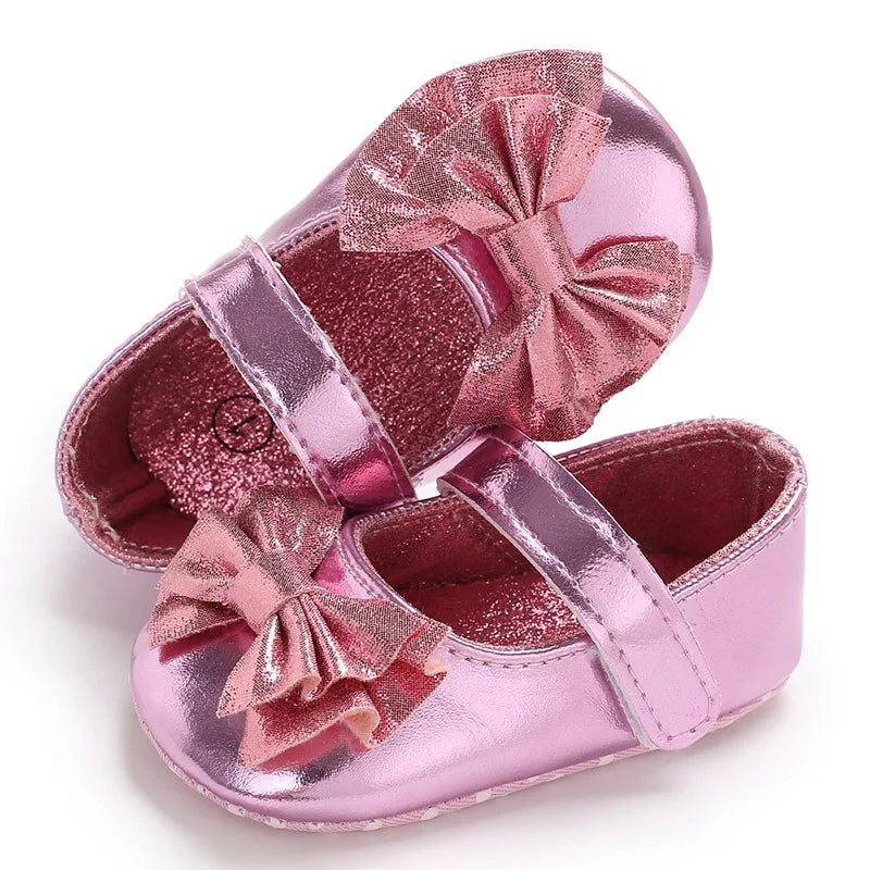 BabyStep Lauflernschuh Schleife - Weiche Sohle 10 Cm