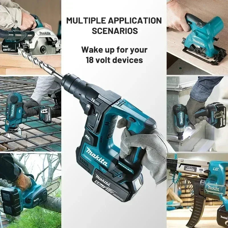 Makita-Akku 2025: 100%-New-Genuine 18V 6.0Ah/5.0Ah - LXT400 Collection