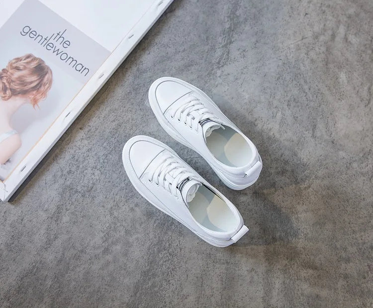 White Luxury Designer Sneakers On Platform Sports Shoes For Women  New Fashion Thick Bottom Wedding Shoes High Heel