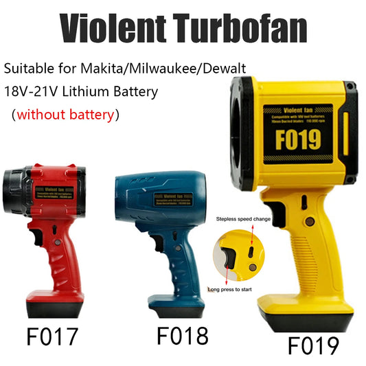 Luftgebläse 2025: 33000RPM Turbo-Jet Handheld - Multi-Brand Tools Collection