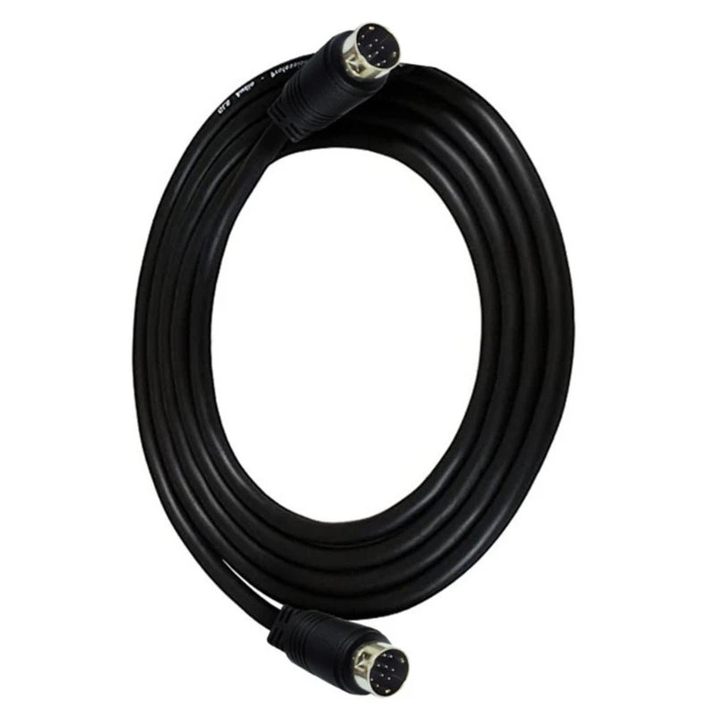 Video-Kabel 2025: Mini Din 9-pin Male to 9-pin Male Input Cable - Video Game Sound Cards Equipment S-Video 1m 2m Collection