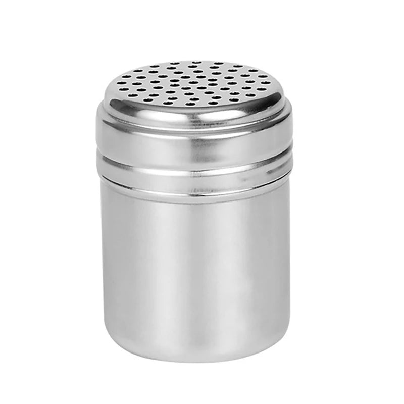 Multi-purpose Stainless Steel Seasoning Jar Toothpick Holder Salt Sugar Bottle Rotating Cover Spice Pepper Shaker Kitchen Gadget