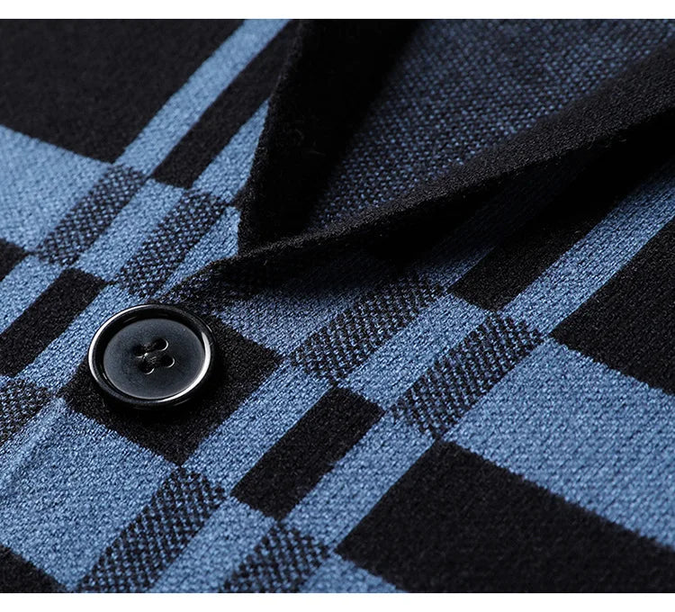 IGLDSICN Cardigan V-Ausschnitt - Größen, Material, Plaid