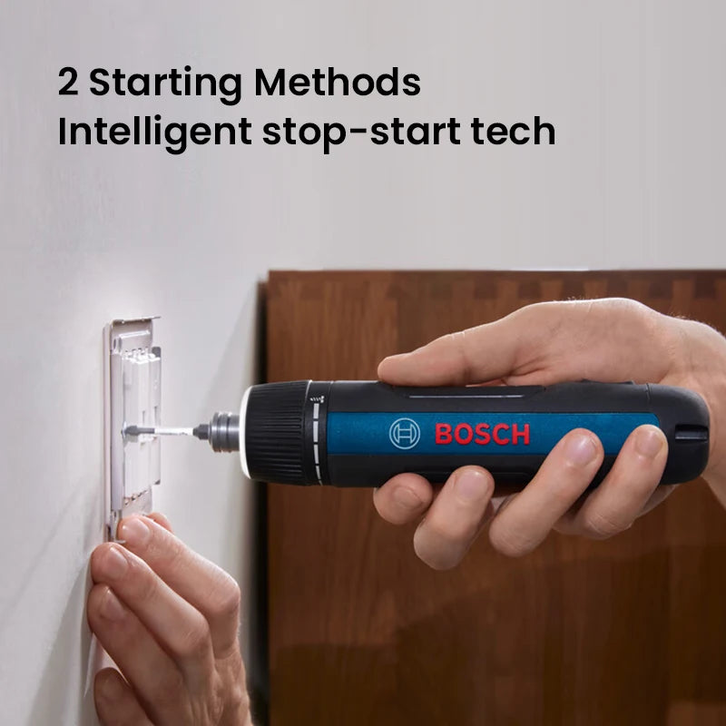 Bosch GO 3 /GO2 Cordless Screwdriver 3.6V Rechargeable Electric Screw Driver Multi-Function Drill Repairing Power Tools Kit GO 2