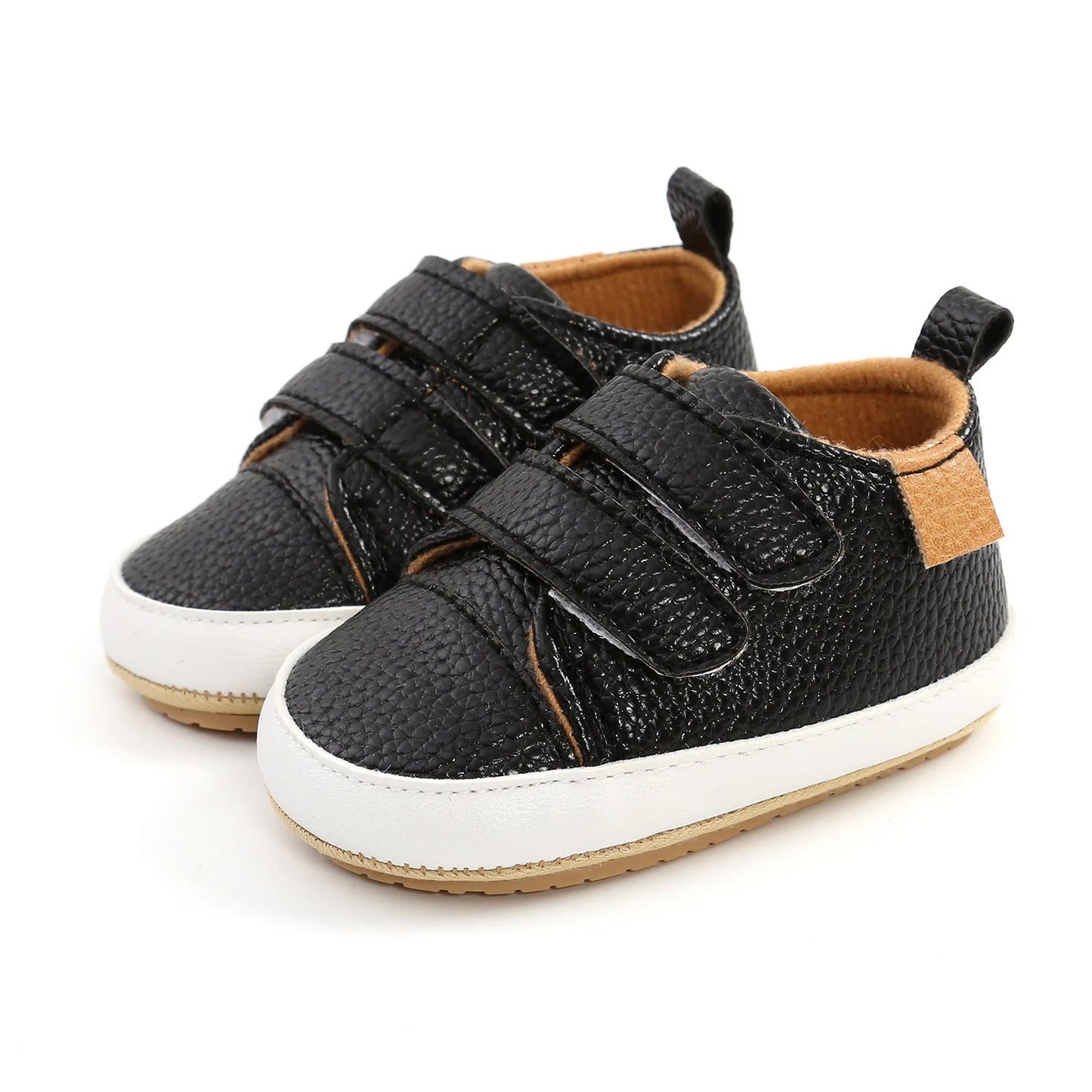 Neugeborenen Baby Schuhe 2025 - Leder Casual Rutschfest - Kleinkind Lauflernschuhe Jungen Mädchen Sneaker