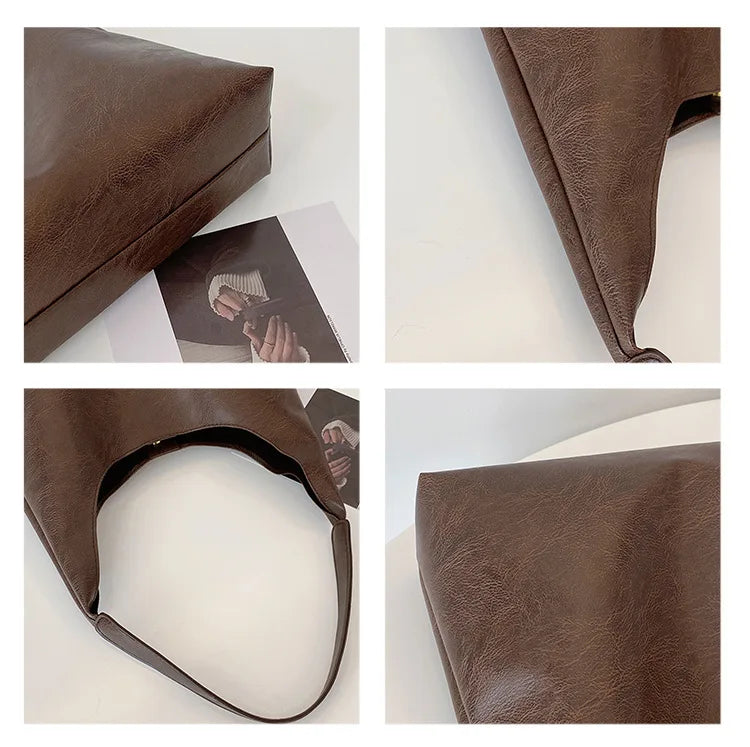 Luxus Crossbody Quasten - Einfarbig Handyfach 25x15cm