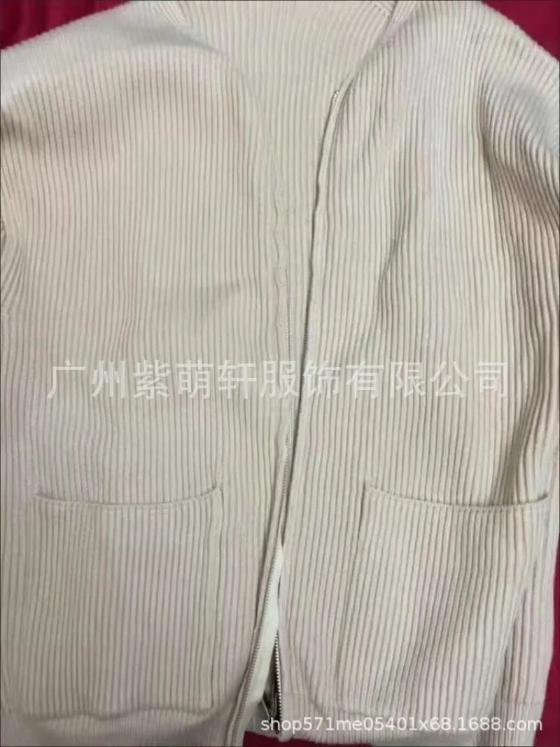 NebulaWear Cardigan Reißverschluss - XL, Wolle