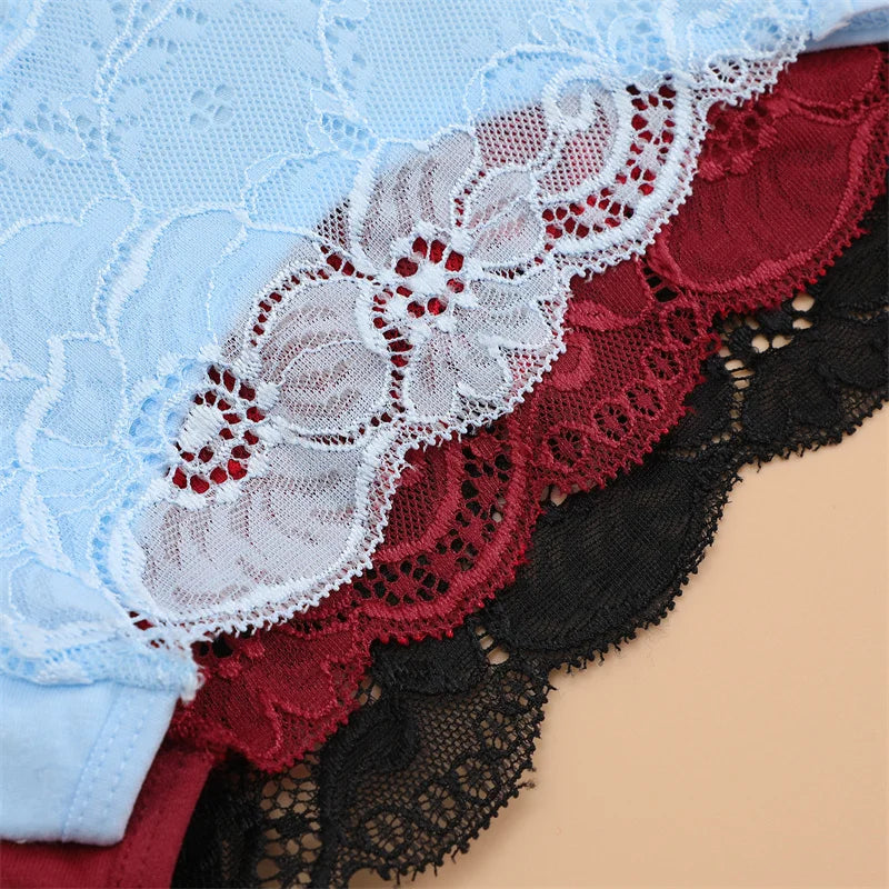 All Of Me N667 Spitzenwäsche Low Waist - 7er Set Viskose