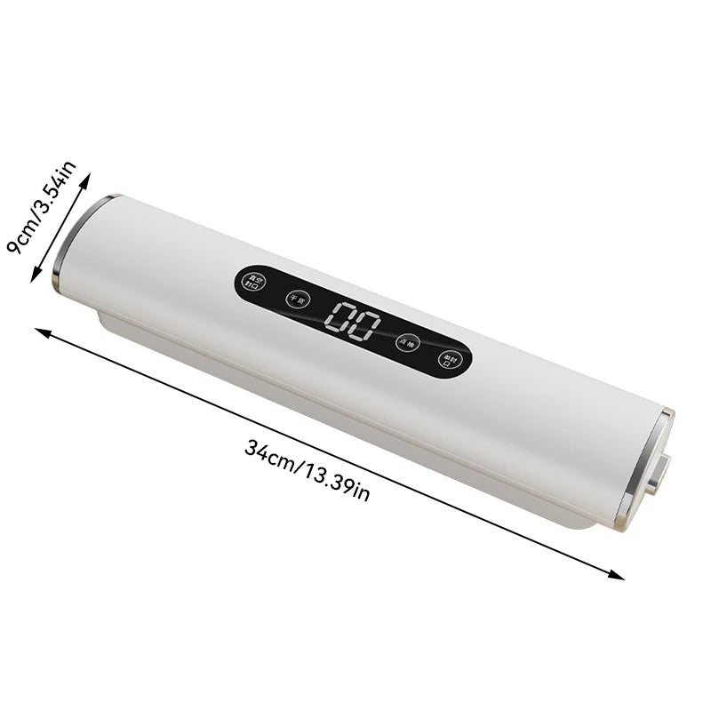 Vacuum Sealer Household Packaging Machine Portable Fresh-keeping Machine Lcd Screen Automatic Four Modes Plastic Bag Sealant