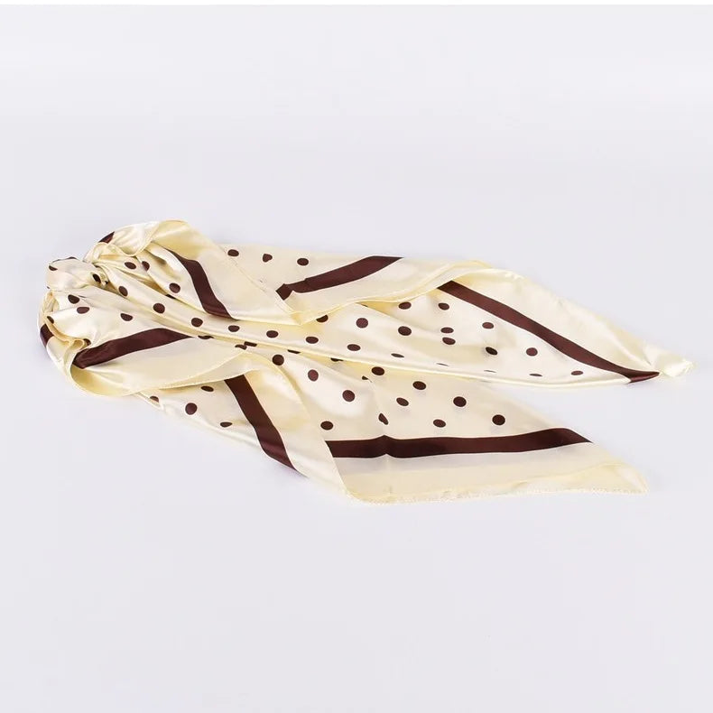 Luxoria Seidenoptik Halstuch - 90x90 cm Polyester weich