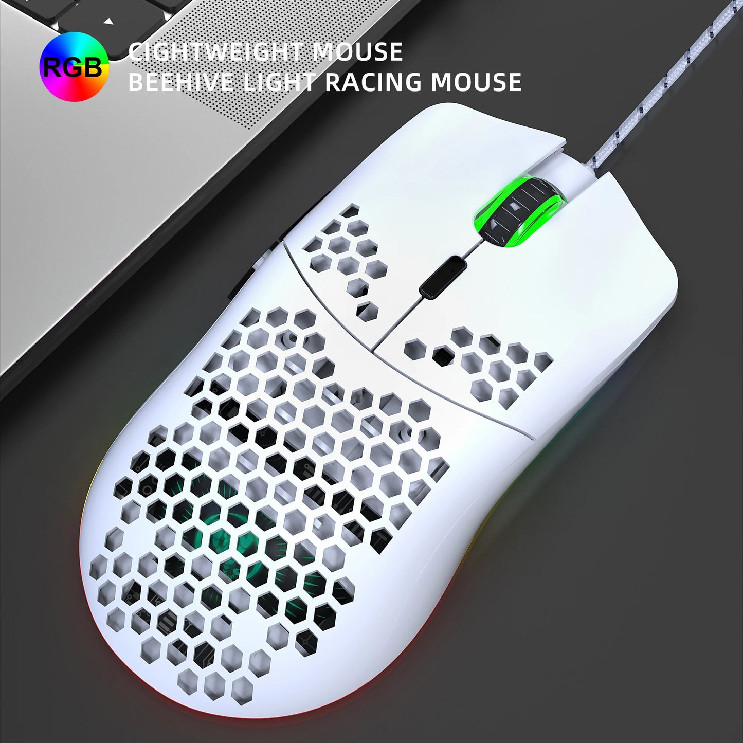 Gaming-Set 2025: HXSJ 61 Keys V700 RGB Luminous - Mechanical Feel Keyboard Mouse Combos Collection