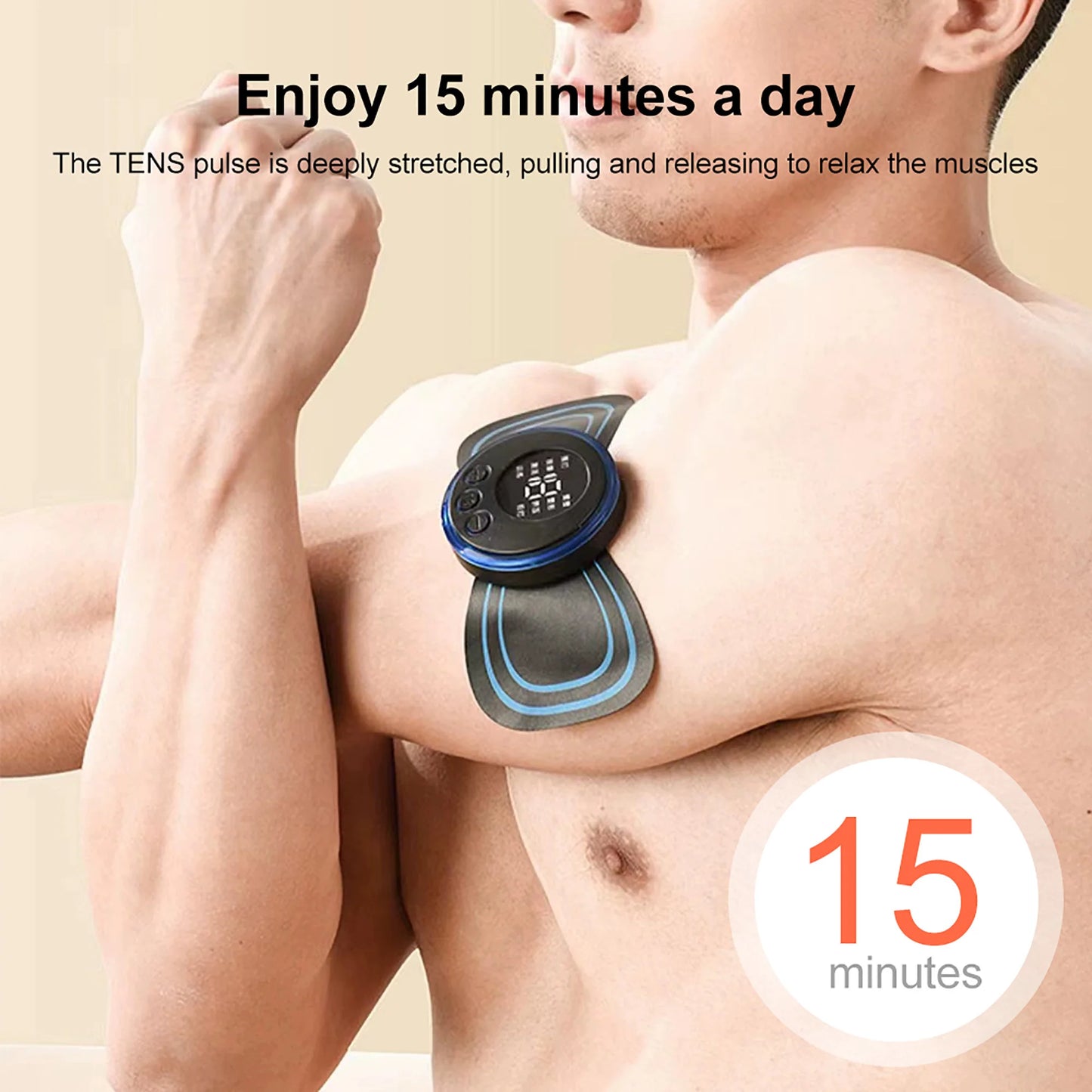 Nacken-Massagegerät 2025: Mini-Electric EMS Cervical - 8 Modes Collection