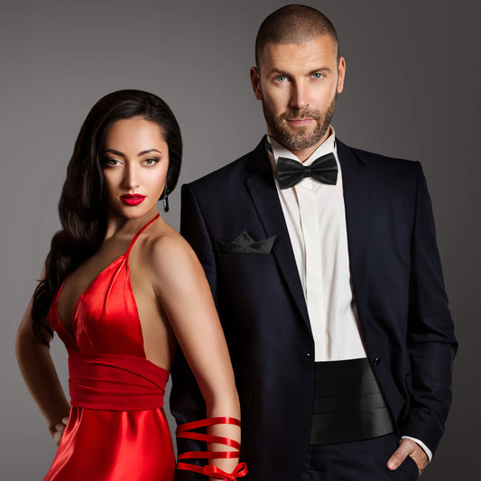 Craft Fliege Kummerbund Set - 3 Teilig Polyester One Size