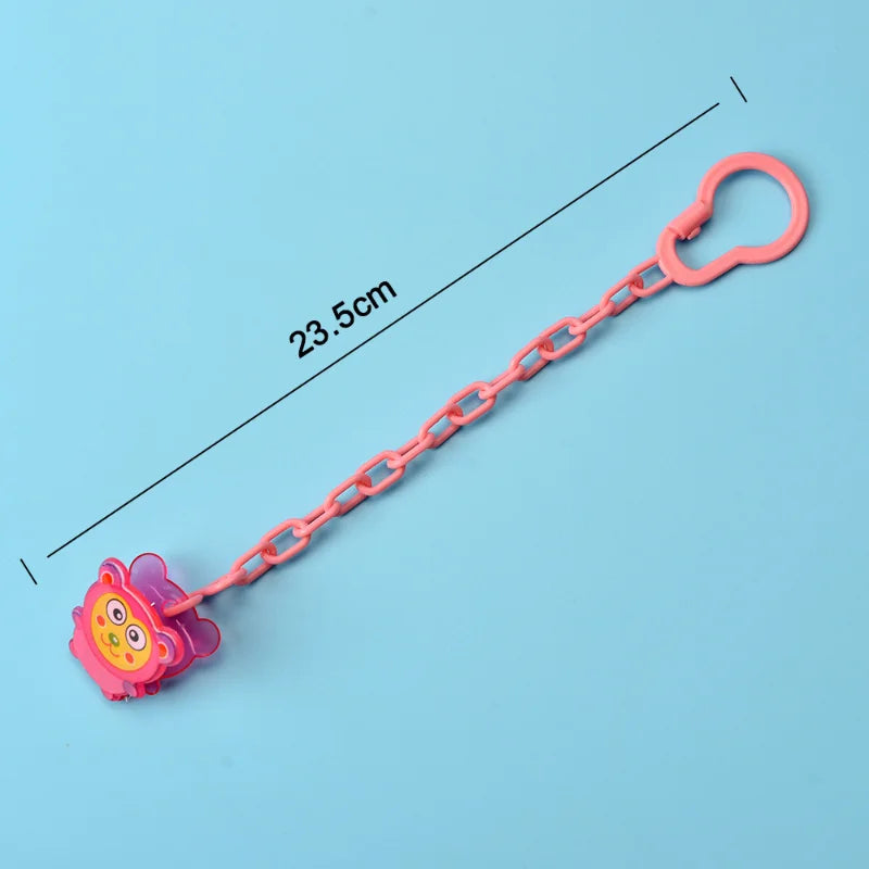 Etyakids Schnullerclip Cartoon Tiere - Clip 0-36 Monate 22cm