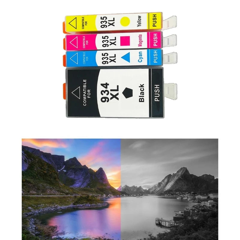 P 934XL 935XL Nachfüllbar Patrone - Chip, XL Kapazität