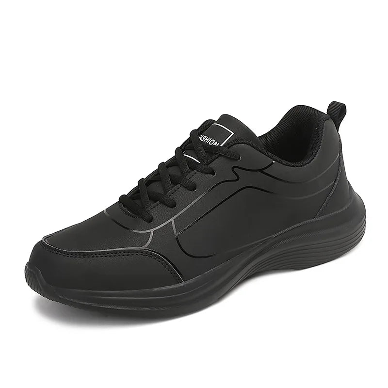 Pantofi sport pentru bărbați, pantofi de alergare ușori, respirabili, antiderapanți, pantofi casual cu șireturi moi, pantofi de tenis pentru bărbați, pantofi de mers pe jos, pantofi de tenis în aer liber
