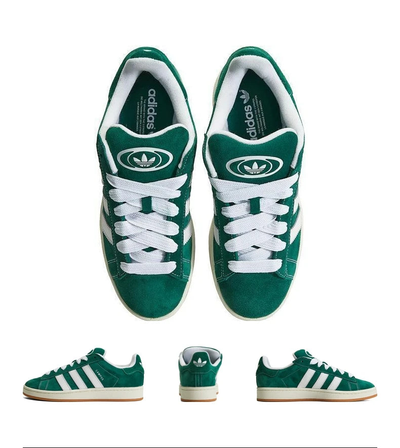 Adidas Originals Clover Campus Neutral Sneaker - Größe 42, Schnürung Lace-Up, Innenmaterial PVC