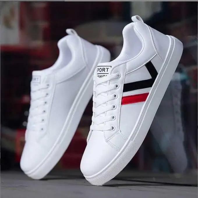 Men Shoes Sneakers 2022 New Summer White Fashion Board White Men's Zapatillas Hombre Chaussure Homme - Golden Bridge Store