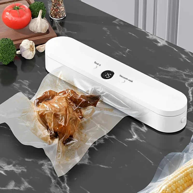 Xiaomi Automatic Vacuum Sealer Machine Dry Wet Dual Use For Food Storage With 10pcs Free Bags Sealing Machine for Vacuum Package