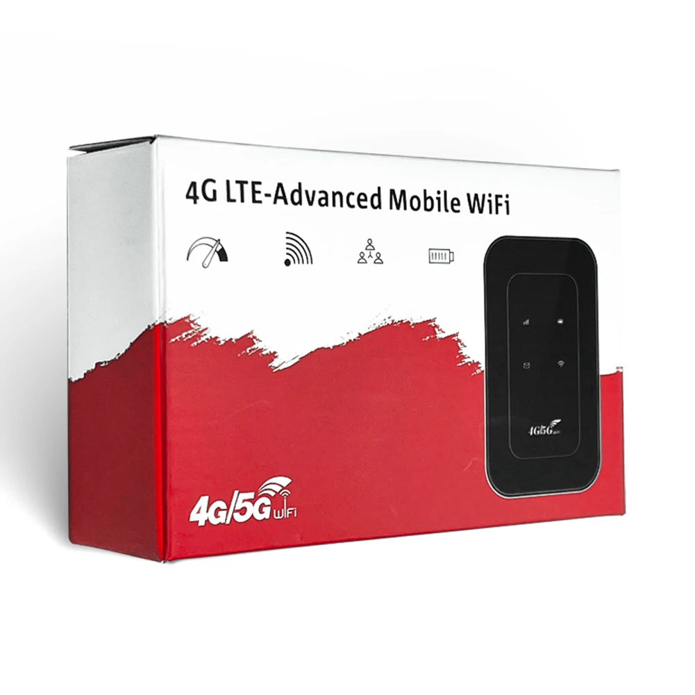 WiFi-Router 2025: High-Speed 4G-LTE SIM-Card - Wireless Travel Collection