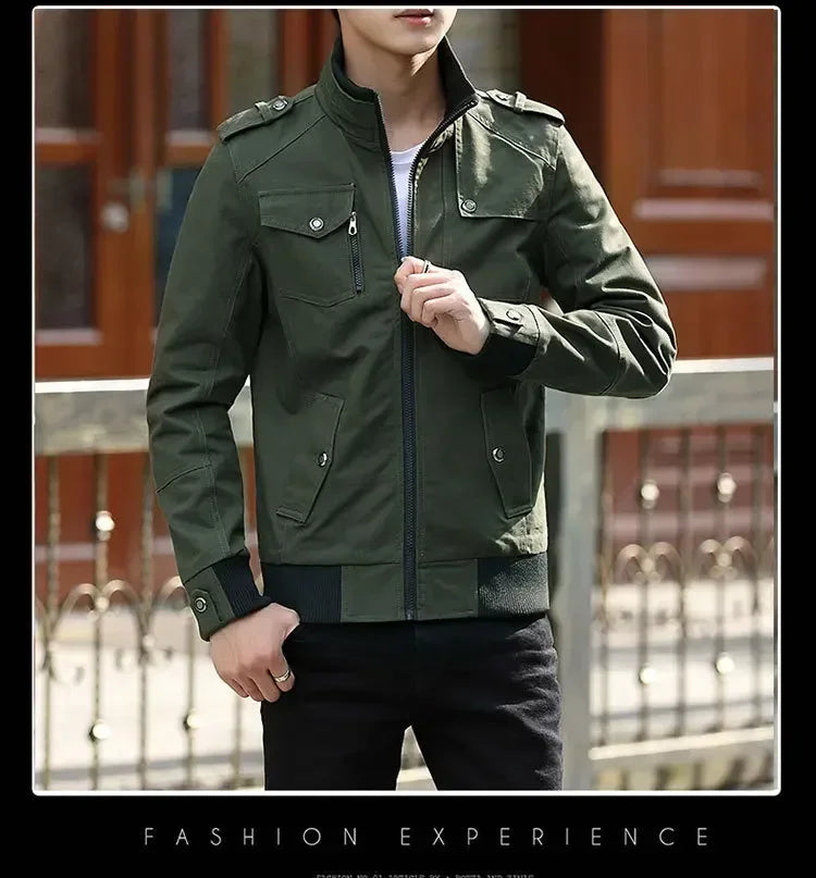 UrbanFit U1 Bomberjacke Herren winddicht - Futter, Gr. L