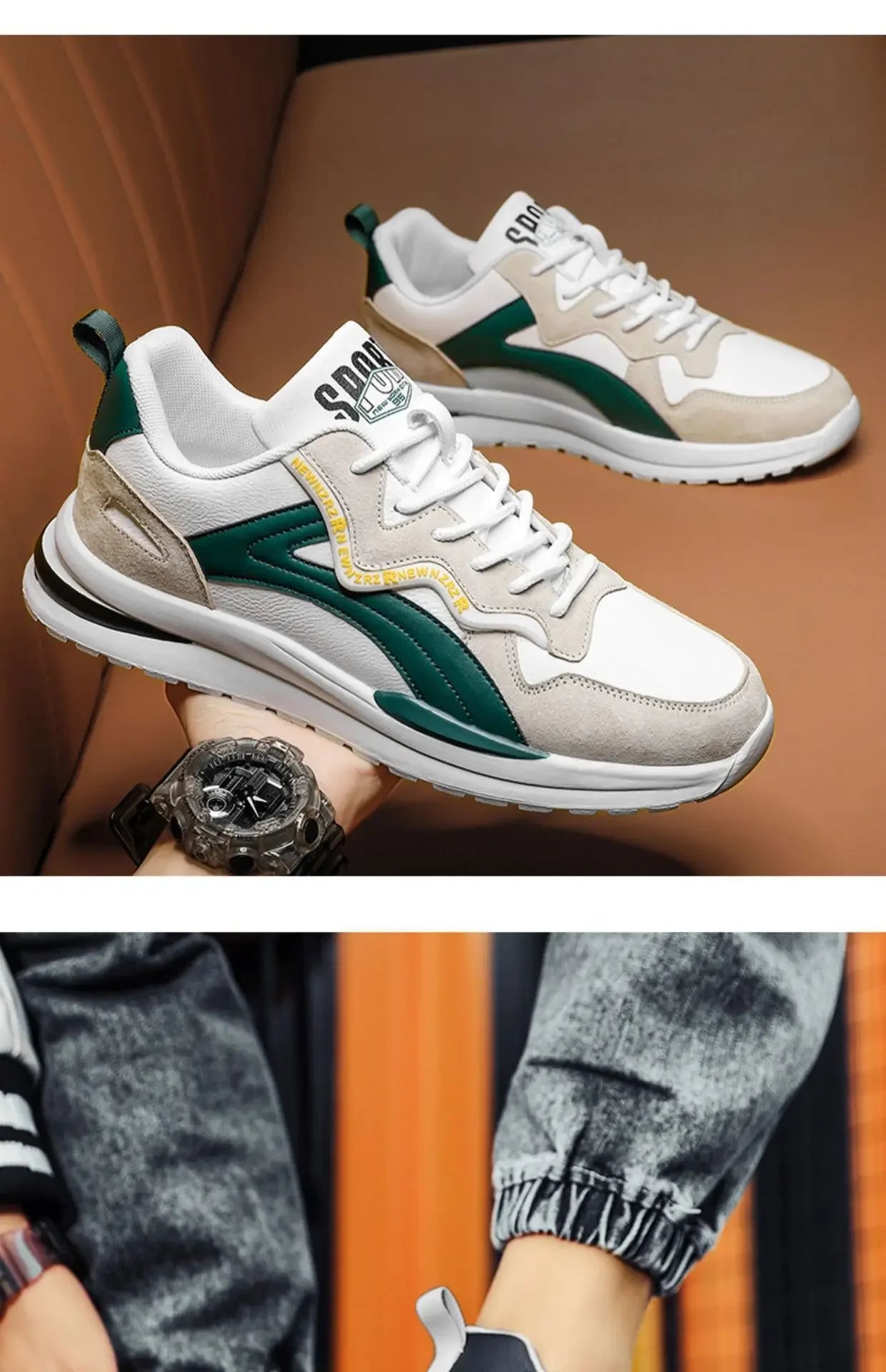 Men Sneakers 2024 Flat Breathable Sneakers Male Comfort Training Shoes Running Sneakers Shoes For Men Walk Sports Shoes