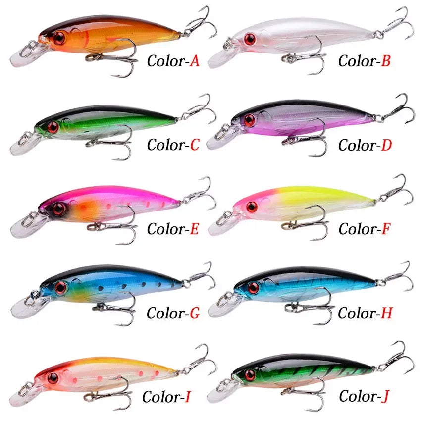 AOracle Laser Minnow Schwimmköder - 11cm 13g 0.6-1.8m