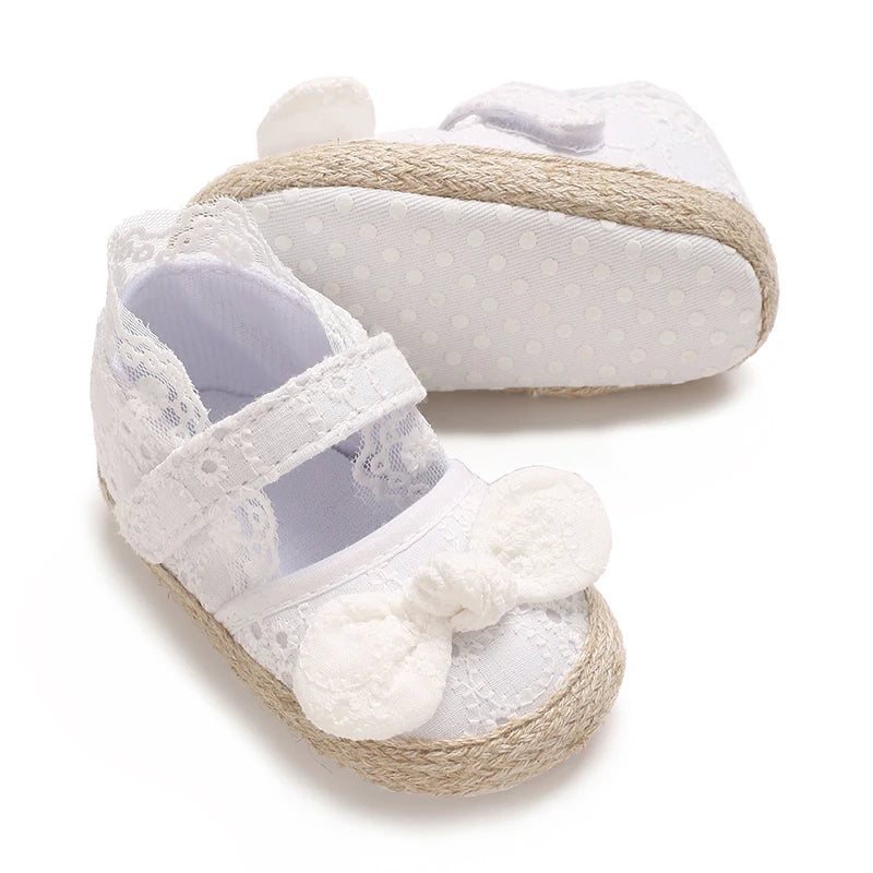 Baby Mädchen Schuhe 2025 - Süße Blume Rutschfeste Sohle Mary Jane Stil - Mode Sandalen Frühling Sommer 0-12M