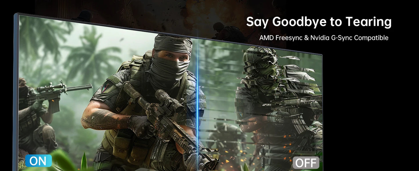 (H27T22 Upgraded Version)KTC H27T22C 27" Gaming Monitor 2560x1440 QHD 16:9 ELED 180Hz Fast IPS Panel Screen 1msGTG Response Time