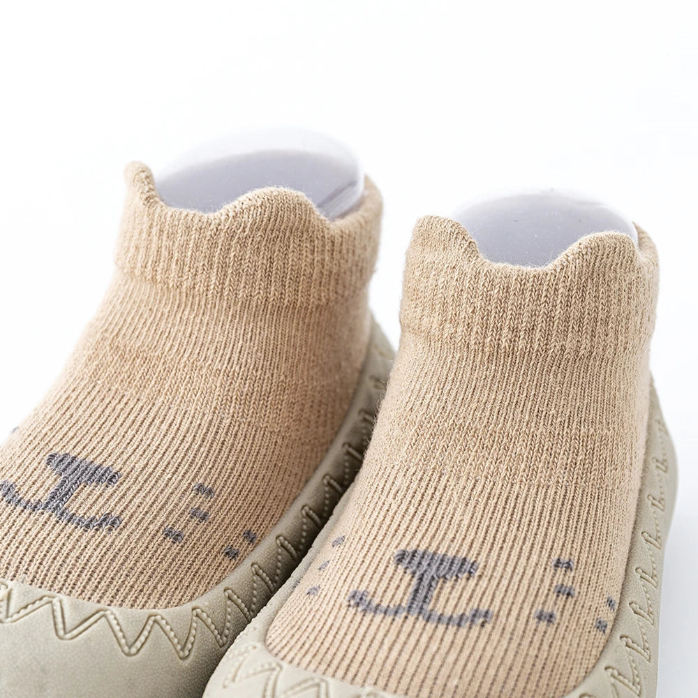 Baby Socken Schuhe 2025 - Säugling Süße Cartoon Kinder Junge Schuhe - Weiche Gummi Sohle Kind Boden Sneaker BeBe Booties Kleinkind Mädchen Erste Laufschuhe 1-3J