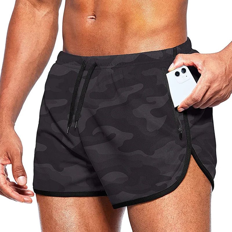 Herren Sport Shorts 2025 - Vielseitige Sommer Sportbekleidung für Training Fitness Gym Beach Basketball Running Jogging Outdoor